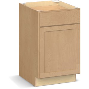RELIABILT Parkstone II Base Cabinet, Wheat Stained, 21" W, 1 Door 1 Drawer, Fully Assembled - 641089 | Lowe's Pro Supply